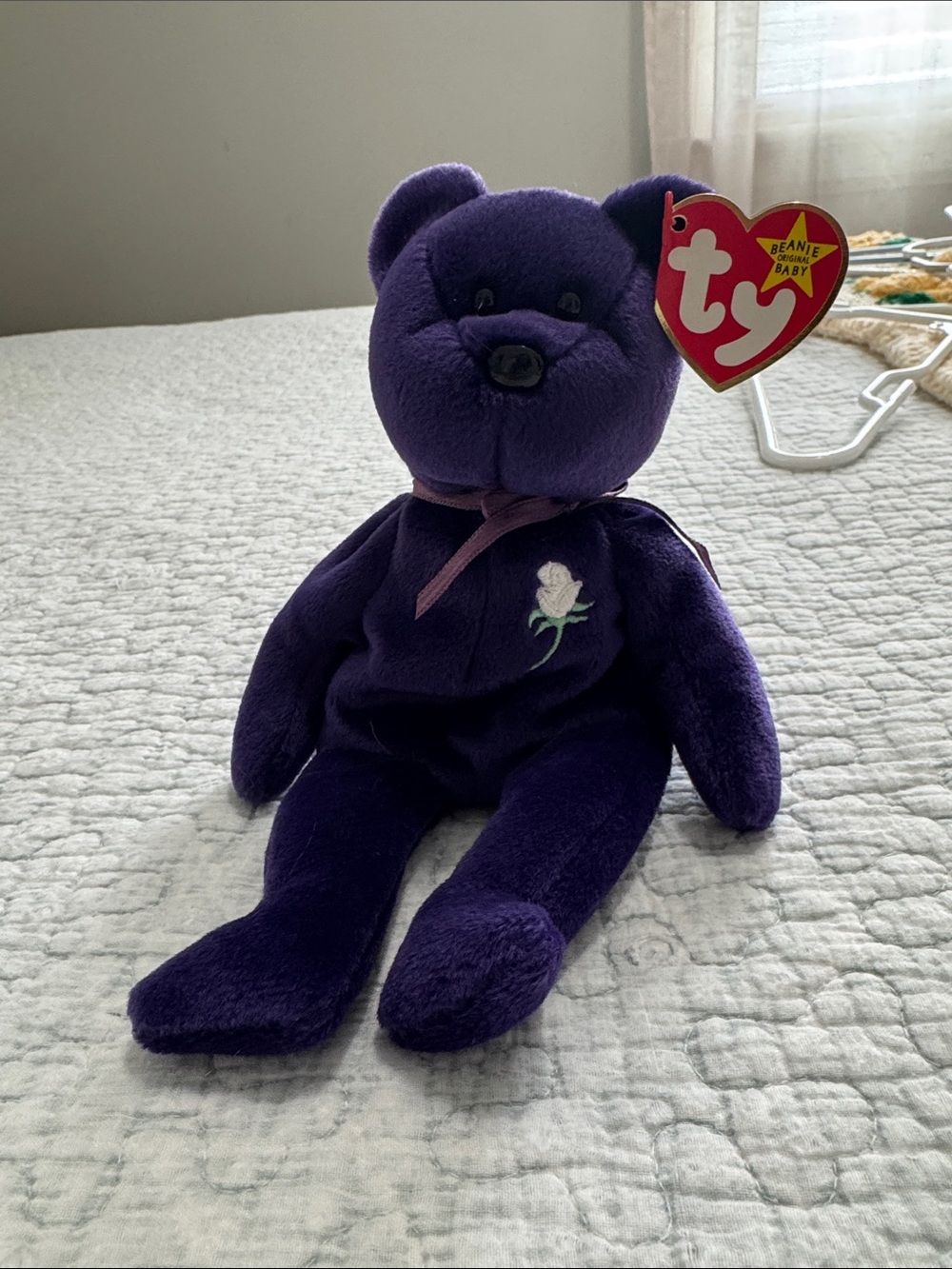Ty Princess Diana Beanie Baby Bear